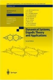 book cover of Dynamical systems, ergodic theory, and applications by L. A. Bunimovich