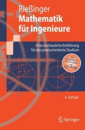 book cover of Mathematik für Ingenieure by Thomas Rießinger