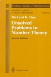 book cover of Unsolved Problems in Intuitive Mathematics (Mechanical Engineering (Springer-Verlag Telos Hardcover)) by Richard K. Guy