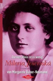 book cover of Milena, Kafkas Freundin by Margarete Buber-Neumann