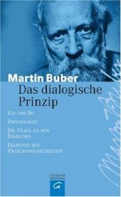 book cover of Das dialogische Prinzip by Martin Buber