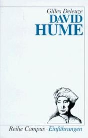 book cover of Hume by Gilles Deleuze