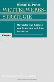 book cover of Wettbewerb und Strategie by Michael E. Porter