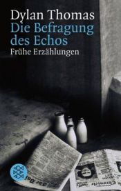 book cover of Die Befragung des Echos. Frühe Erzählungen und Aufsätze by Dylan Thomas