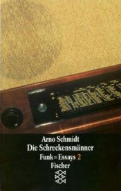 book cover of Die Schreckensmänner by Arno Schmidt