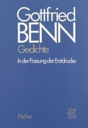 book cover of Gedichte. In der Fassung der Erstdrucke by ゴットフリート・ベン