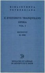 book cover of C. Svetoni Tranquilli de vita Caesarum libri VIII. recensuit Maximilianus Ihm by Suetonius