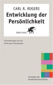 book cover of Entwicklung der Persönlichkeit. Psychotherapie aus der Sicht eines Therapeuten. by Carl Rogers