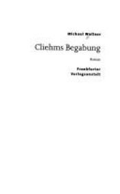 book cover of Cliehms Begabung by Michael Wallner