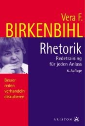 book cover of Rhetorik by Vera F. Birkenbihl