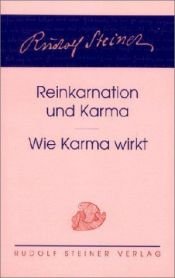 book cover of Reinkarnation und Karma by Rudolf Steiner