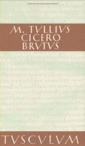 book cover of Brutus by Ciceró