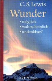 book cover of Wunder - Eine vorbereitende Untersuchung by C. S. Lewis