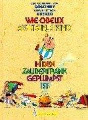 book cover of Asterix. Wie Obelix als kleines Kind in den Zaubertrank geplumpst ist. by R. Goscinny