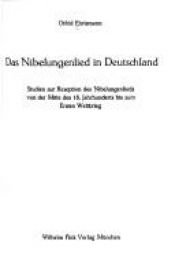 book cover of Das Nibelungenlied by Otfrid Ehrismann