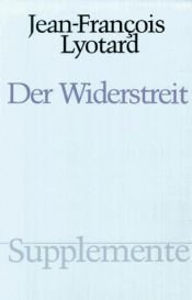 book cover of Der Widerstreit by Jean-François Lyotard