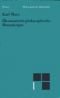 Ökonomisch-philosophische Manuskripte aus dem Jahre 1844