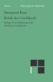 book cover of Kritik af dømmekraften by Immanuel Kant