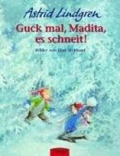 book cover of Se, Marikken, det snør ! by Astrid Lindgren