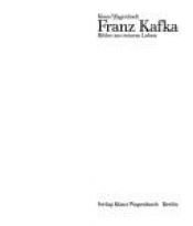 book cover of Franz Kafka. Bilder aus seinem Leben by Klaus Wagenbach