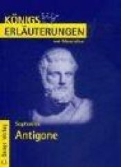 book cover of Antigone. Erläuterungen und Materialien. (Lernmaterialien) by Sophokles