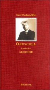 book cover of Opuscula by Gerd Dudenhöffer