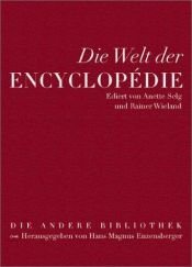 book cover of Die Welt der Encyclopedie by Denis Diderot