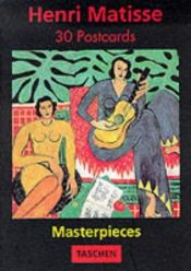 book cover of Matisse Masterpieces Postcard Book by Taschen Publishing