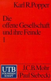 book cover of Die offene Gesellschaft und ihre Feinde, Band 1: Der Zauber Platons by Karl Popper