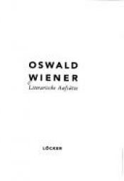 book cover of Literarische Essays by Oswald Wiener