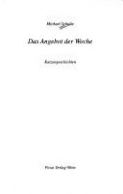 book cover of Das Angebot der Woche: Katzengeschichten by Michael Schulte