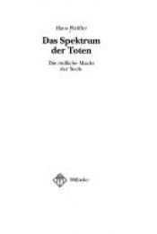 book cover of Das Spektrum der Toten by Hans Pfeiffer