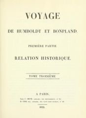 book cover of Relation historique du voyage aux régions équinoxiales du nouveau continent by 亚历山大·冯·洪堡