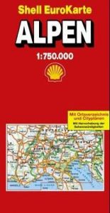 book cover of Alpen 1 : 750 000 (Die Große Shell Autokarte) by Shell