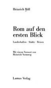 book cover of Rom auf den ersten Blick: Landschaften · Städte · Reisen by Хайнрих Бьол