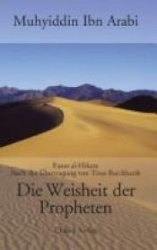 book cover of Die Weisheit des Propheten by Muhyī d-Dīn Ibn ʿArabī