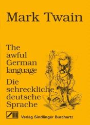 book cover of The awful German language by 마크 트웨인