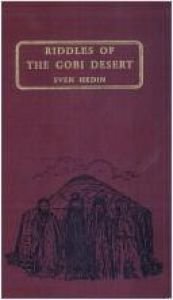 book cover of Riddles of the Gobi desert by Hedin Sven