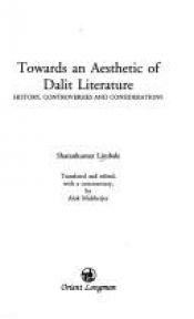 book cover of Towards an Aesthetic of Dalit Literature: History, Controversies and Considerations by Sharankumar Limbale