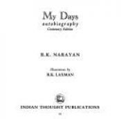 book cover of My Days by आर के नारायण