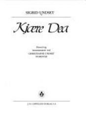 book cover of Kjære Dea by Сигрид Унсет