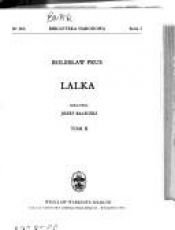 book cover of Lalka by Boleslaw Prus