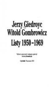 book cover of Listy 1950-1969 by Jerzy Giedroyc