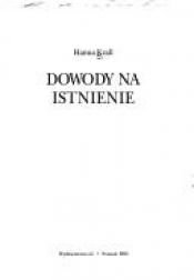 book cover of Dowody na istnienie by Hanna Krall