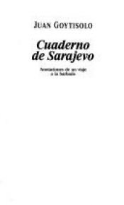 book cover of Cuaderno de Sarajevo by Juan Goytisolo