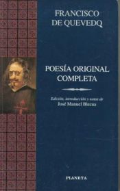 book cover of Poesía: Francisco de Quevedo by Francisco de Quevedo