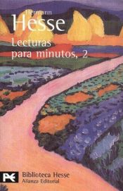 book cover of Lecturas Para Minutos - 2 Tomos by Hermann Hesse