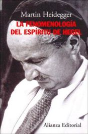 book cover of La Fenomenologia Del Espiritu De Hegel by Martin Heidegger