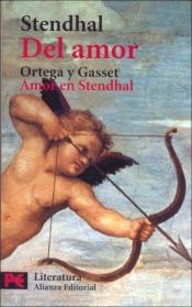 book cover of Del amor by Stendhal