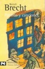 book cover of Poemas y Canciones by Bertolt Brecht